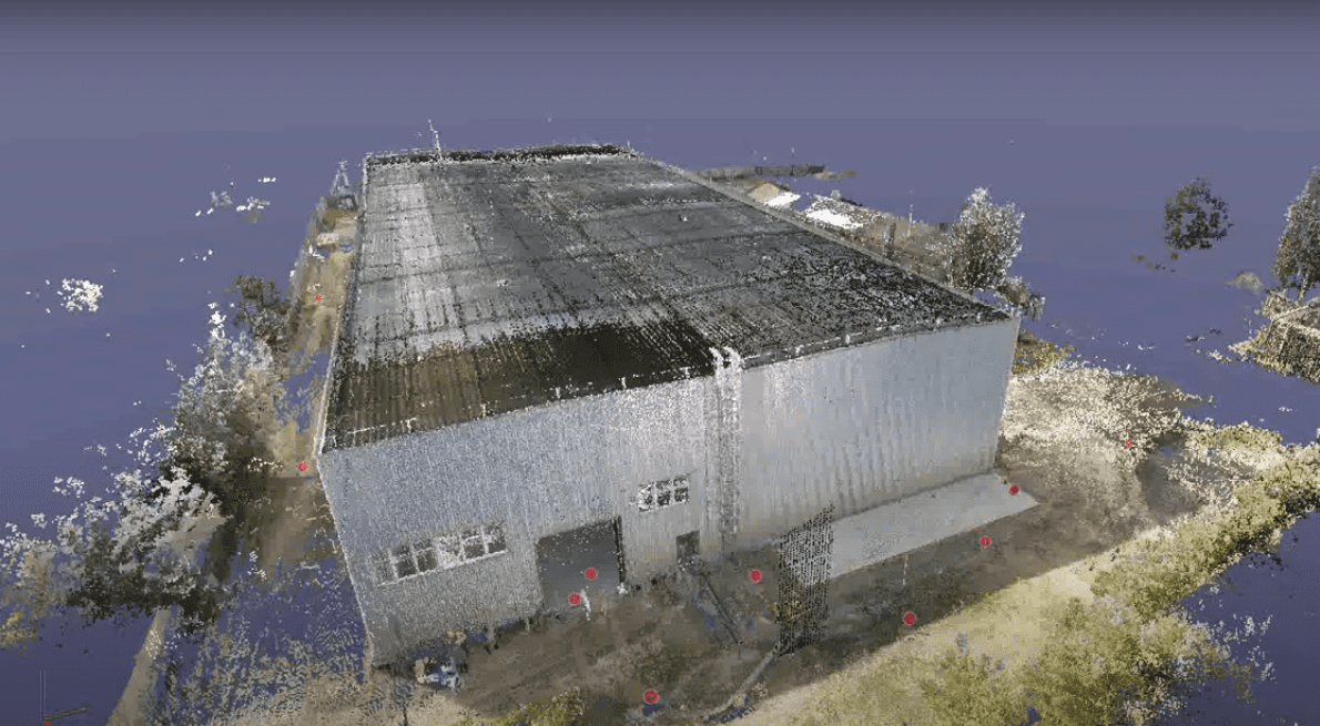 Лазерне 3D сканування місцевості в Україні - Завод